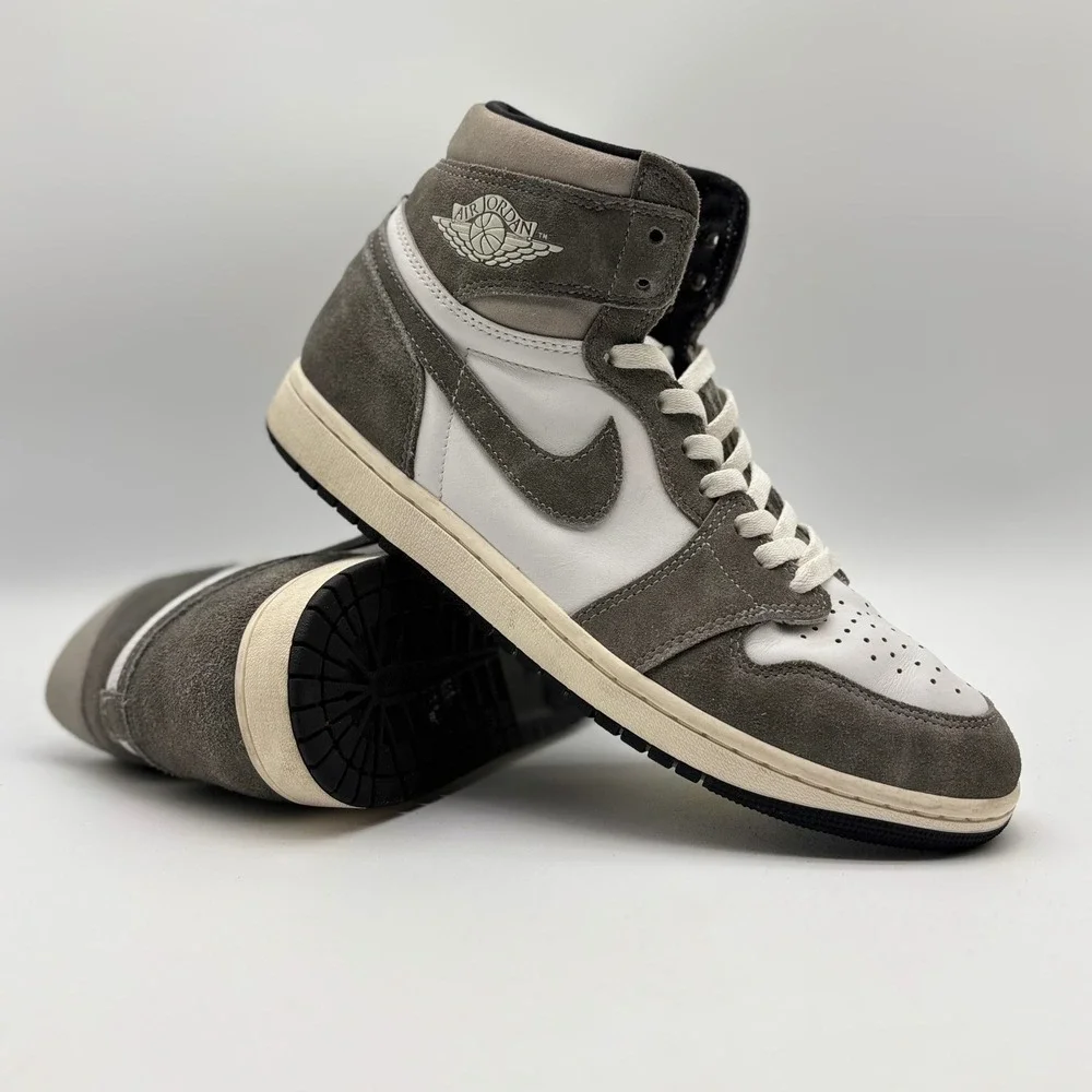 Air Jordan 1 Retro High OG Washed Black Grey Suede DZ5485-051 Mens 10